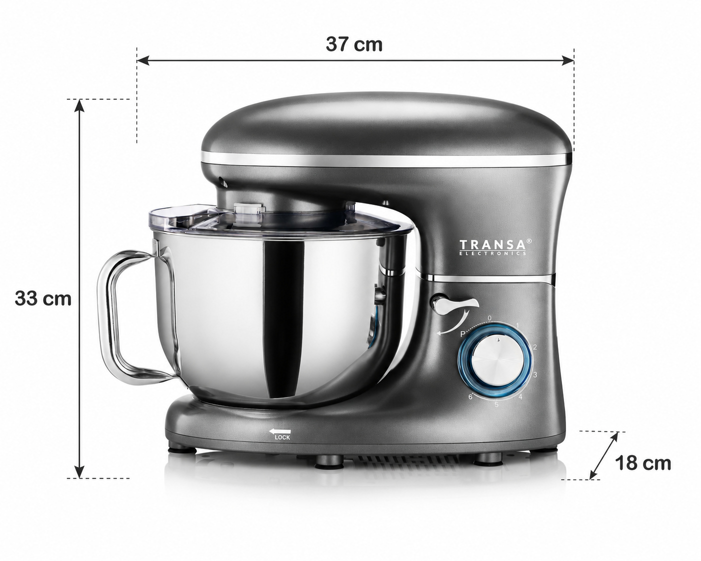 Zabezpieczenia robota planetarnego GrayChef TE-23
